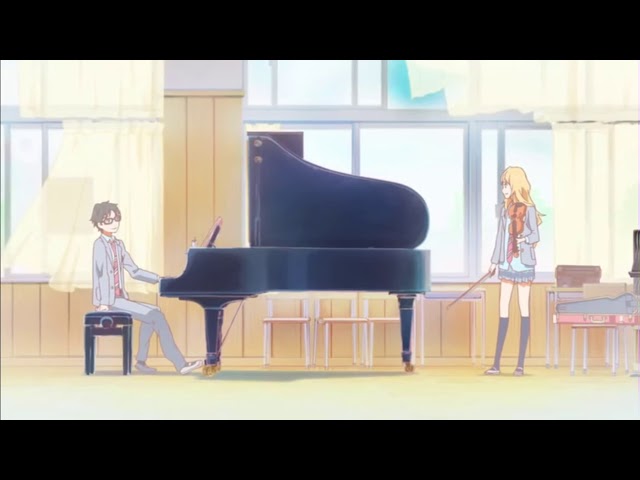 Nanairo Symphony - OP 2 Shigatsu wa Kimi no Uso [TV-SIZE] class=