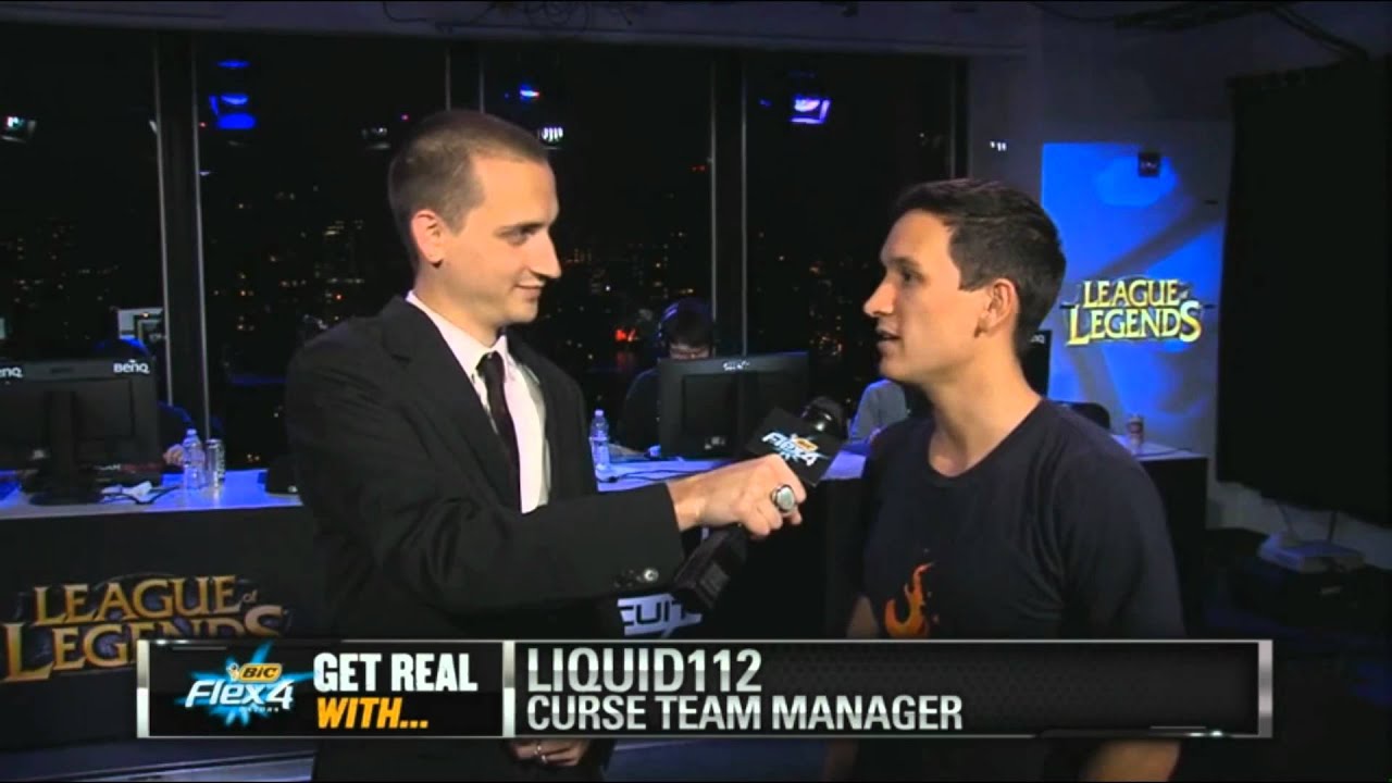 League of Legends - Interview with Liquid112, captain of team Curse at MLG Summer Arena