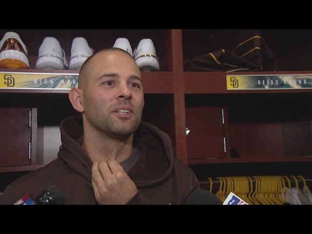 Nick Martinez talks to media on second day of Padres Spring