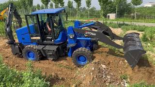 TOSH Chinese WZ15-26D Backhoe Loader