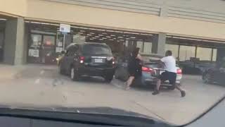 Woman crashes into Liquor Store and then crashes into another car (6/25/21)