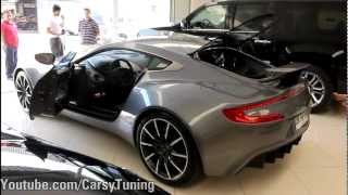Aston Martin One-77 Start V12 Sound Part 2 in Chile