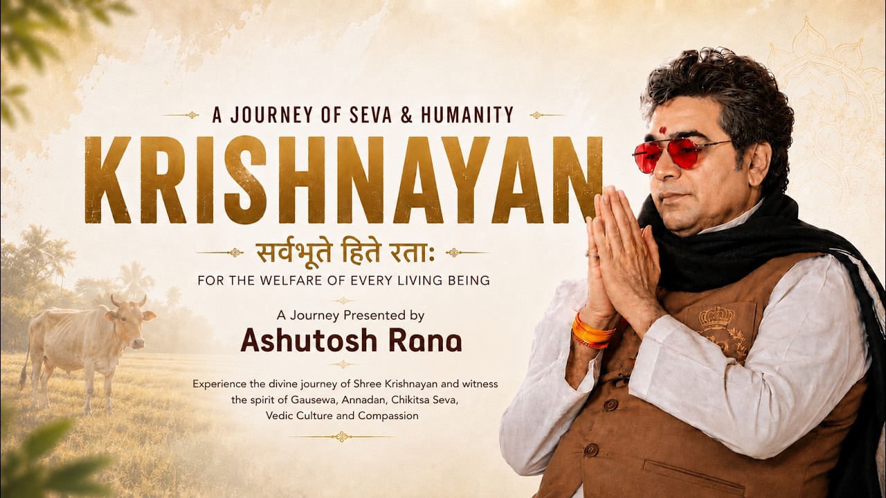 KRISHNAYAN | A Journey of Seva & Humanity with Ashutosh Rana