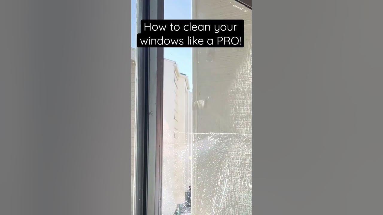 HERE'S HOW: Clean windows like a professional