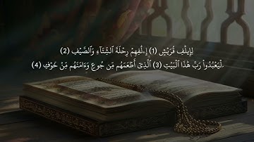 سورة قريش كاملة بالتشكيل بصوت الشيخ حسن صالح