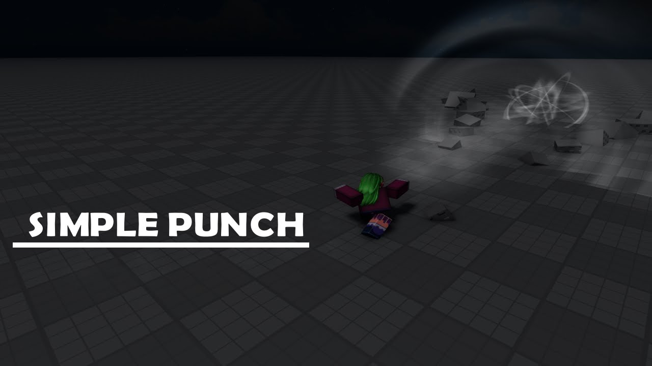 Roblox Studio - Simple Punch - YouTube