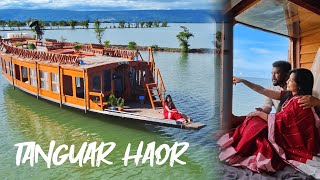 টাঙ্গুয়ার হাওরে আমাদের সুখের বাড়ি 😍 Premium HouseBoat of Tanguar Haor