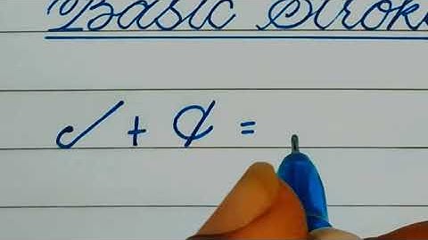 Simple and easy step to write cursive handwriting ll Practice cursive handwriting 