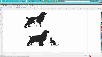 Corel Draw Tips & Tricks Silhouettes inside of each other PART 3