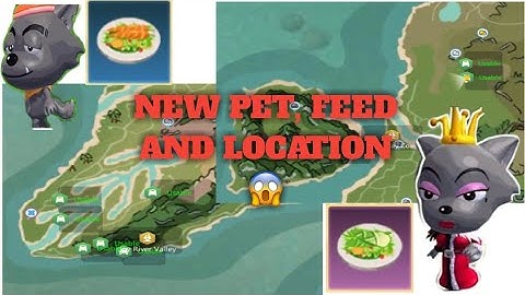 Utopia Origin: NEW PET, FEED AND LOCATION
