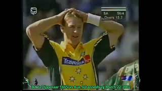 Boeta Dippenaar ODI Fifty vs Australia, Johannesburg 1st ODI, 2002