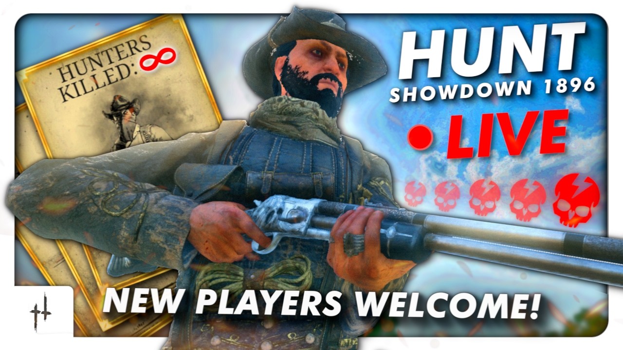 🔴 Hunt: Showdown Solo PVP Gameplay LIVE 🔥 NEW PLAYERS WELCOME | 6 STAR ...
