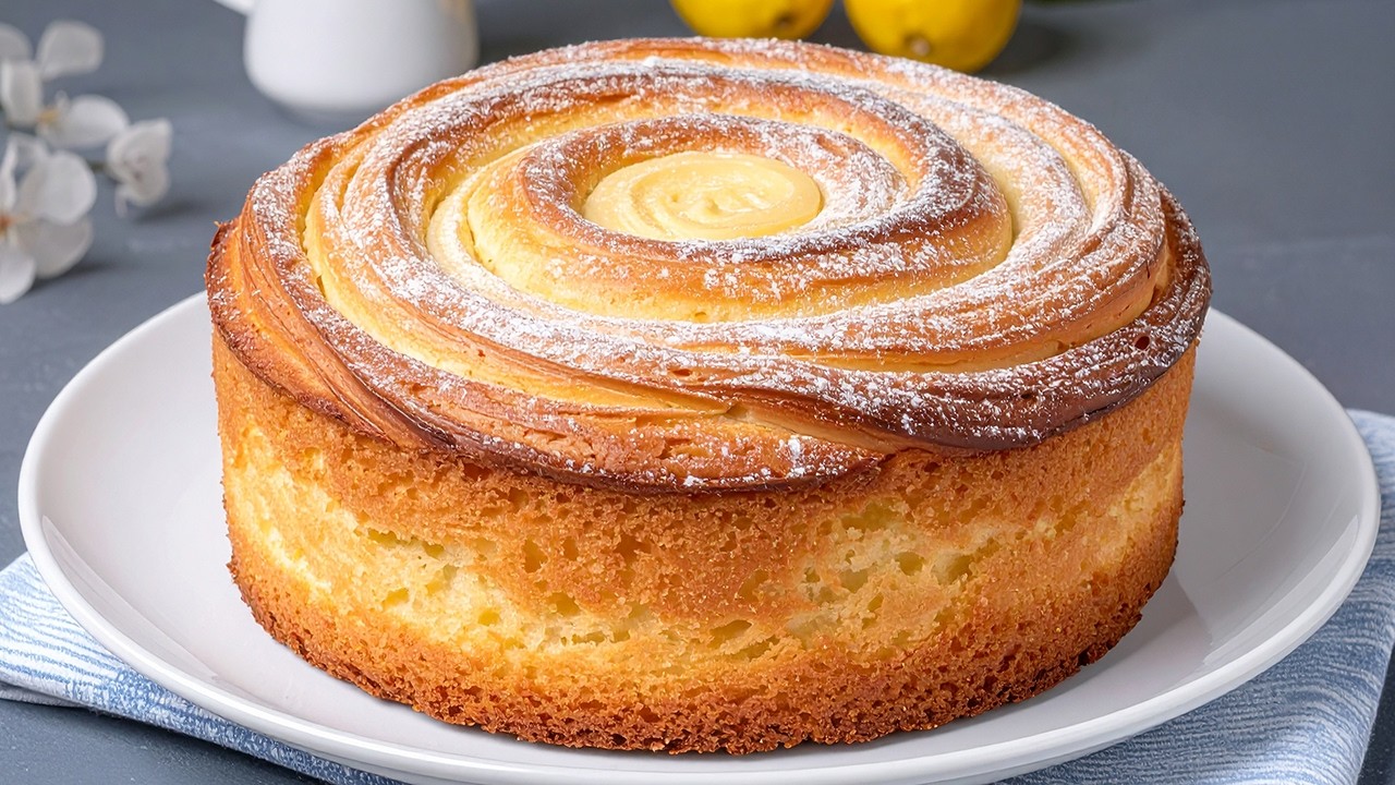 Торт за 5 минут! Яблочный пирог тает во рту, как ураган! Все ищут этот рецепт!