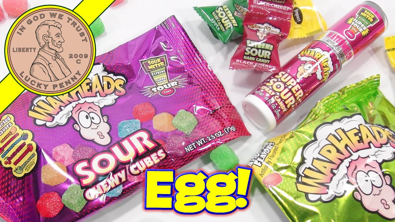 WarHeads Extreme Sour Easter Egg, Mix & Match Sour! - YouTube
