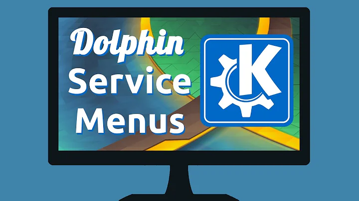 Dolphin Service Menus on Plasma 5