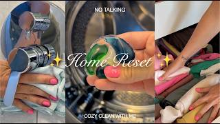 Satisfying Home Reset  Asmr Cleaning Motivation  Mattress Refresh Bathroom Deep Clean U0026 Laundry