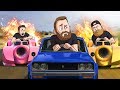 Escape The Rocket Car Challenge! | GTA5