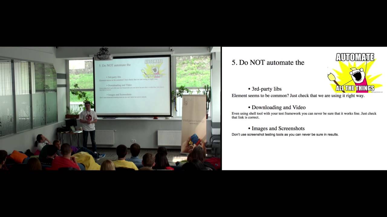 Ivan Filatov: Test automation for SPA