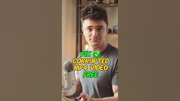 Fix Corrupted MP4 Video Files 🎥🔧 Free