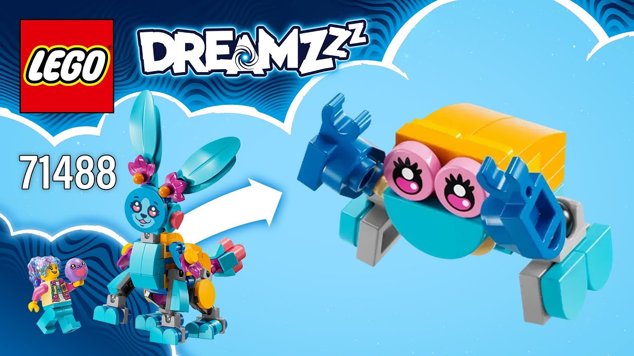ぶるちゃん 7/3 LEGO DREAMZzz Crab from Bunchu's Creative Animal Adventures (71488