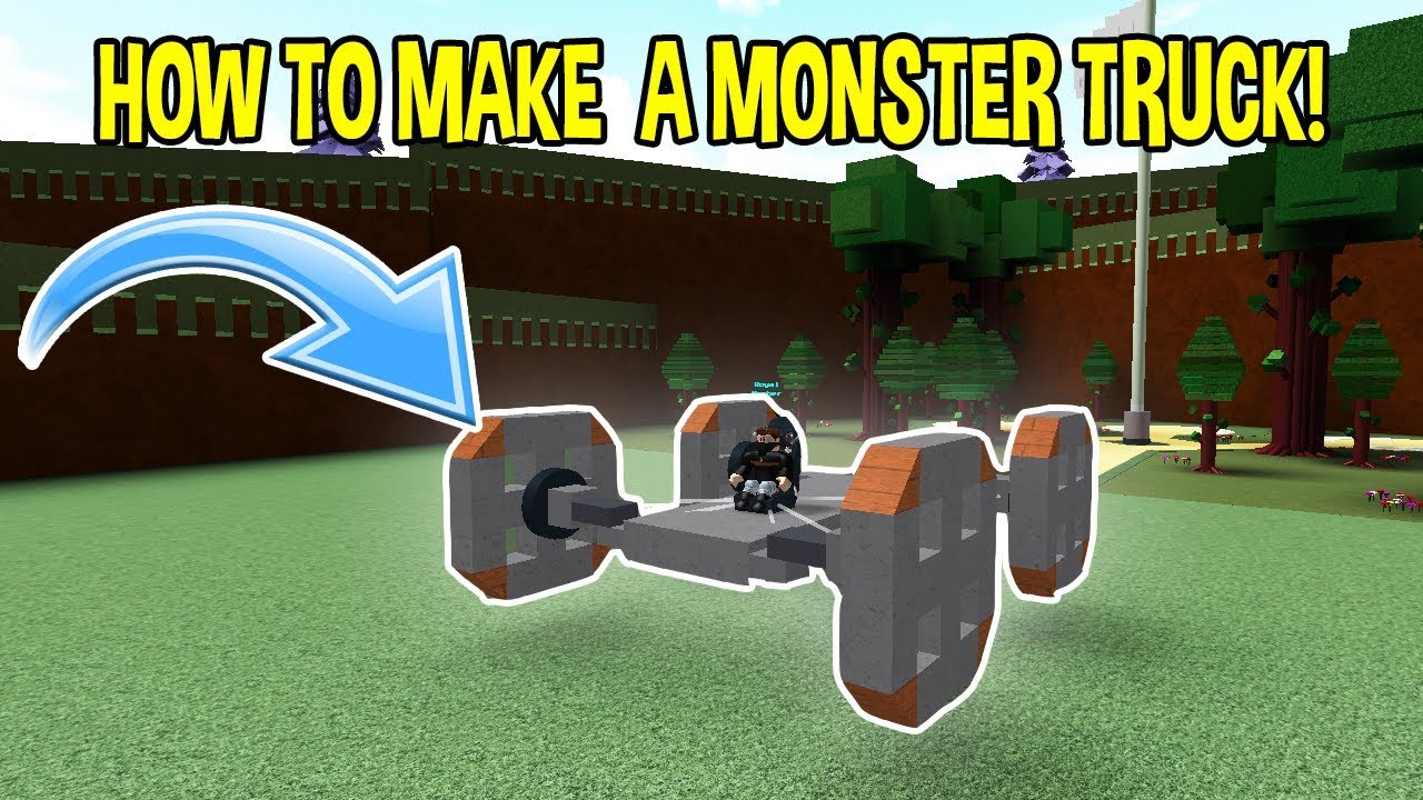 How To Build A Monster Truck | Build A Boat For Treasure 