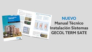 Manual Técnico de Instalación de los Sistemas GECOL TERM SATE