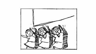 Azumanga Daioh Opening Soramimi Cake Storyboard