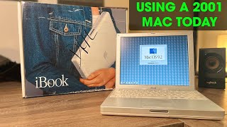 Unboxing and Using an Apple iBook G3 in 2022