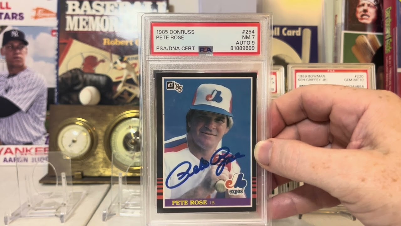 Ken Griffey Junior PSA 10 rookie. Juan Soto Gold  RC, Jackie Robinson. Junkwax.