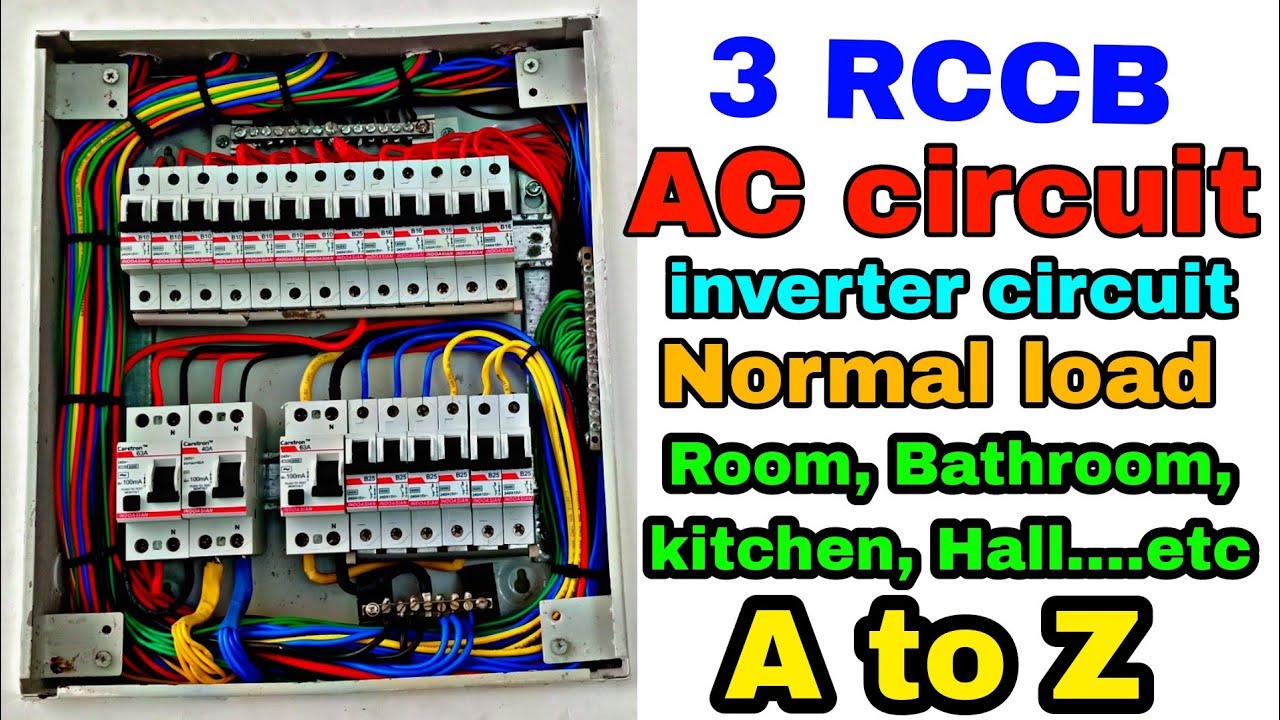 3 RCCB 3 Rccb Connection In Main MCB Box Rccb 3-rccb-3-rccb-connection-in-main-mcb-box-rccb