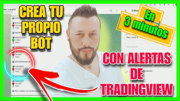 Sigue estos SIMPLES PASOS para CREAR UN 🤖 BOT 🤖 DE ALERTAS DE TRADINGVIEW en TELEGRAM [GRATIS]