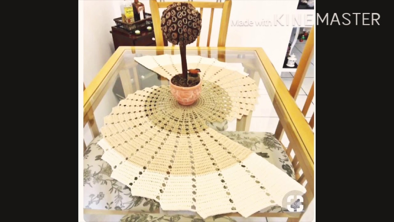Crochet tablecloth pattern YouTube