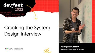 Cracking the System Design Interview - Azimjon Pulatov