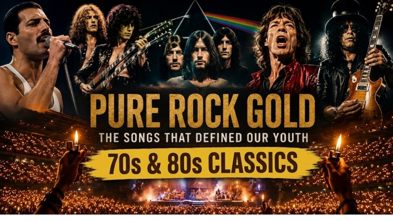 PURE ROCK GOLD 🎸 The Songs That Defined Our Youth (70s & 80s