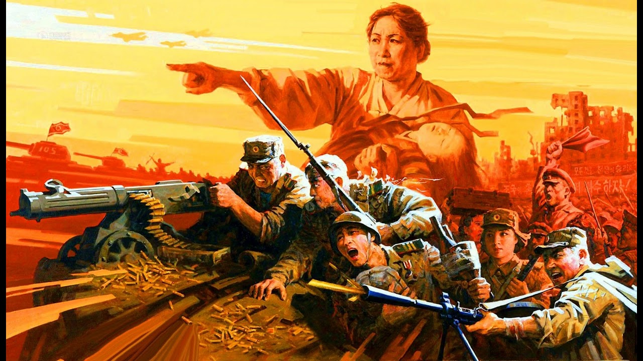 결전의 길로 - On the Road to a Decisive Battle (DPRK Song) - YouTube