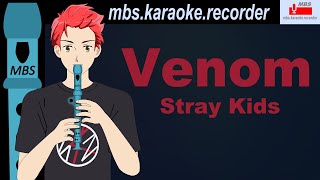 Venom Stray Kids Flute Recorder Tutorial How To Play