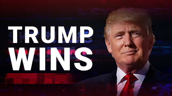 Donald Trump wins the 2024 US election