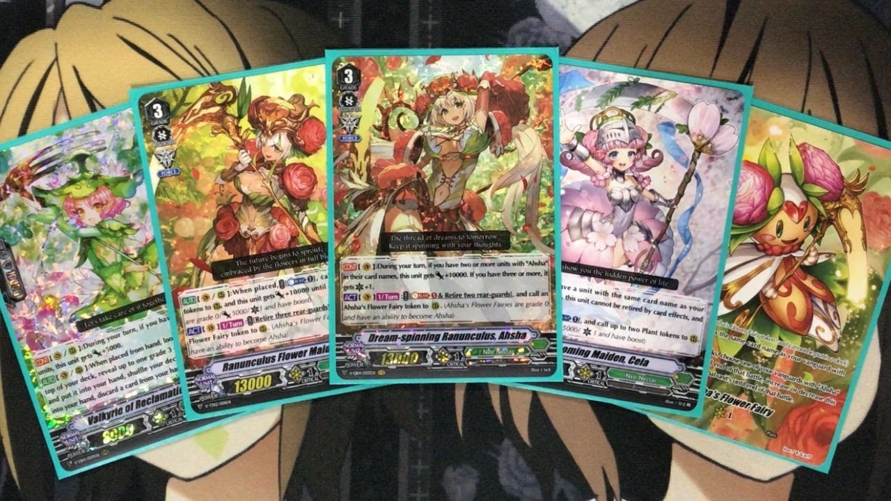 My Ahsha Cardfight Vanguard Deck Profile for July 2020 - YouTube