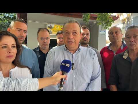 Δήλωση του Σωκράτη Φάμελλου από τα Γιαννιτσά μετά την επίσκεψη στον αγροτικό σύλλογο Πέλλας