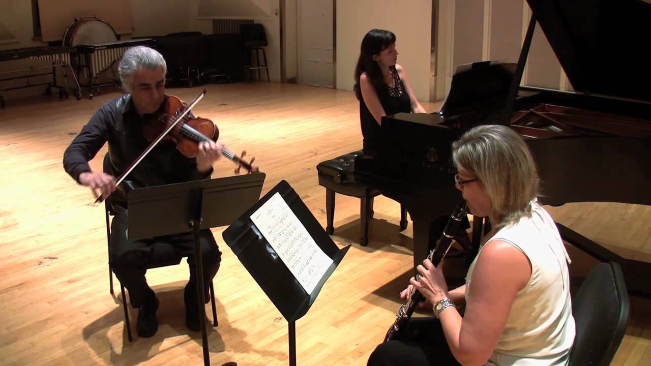 Trio for Viola and Piano (1st movement) Jean Francaix YouTube