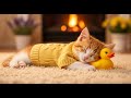 Soothing Music for Kittens 🎵 Deep Sleep Sounds for Cats - Night Comfort Cat Calming Music 🐱 Peacefu