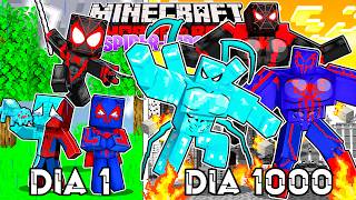 🟥SOBREVIVÍ 1000 DÍAS como SUPERHÉROES en MINECRAFT HARDCORE! - Misaki Gamer