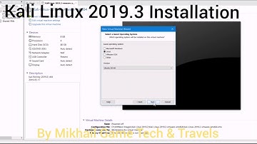 How to Install Kali Linux 2019.3 on VMWare