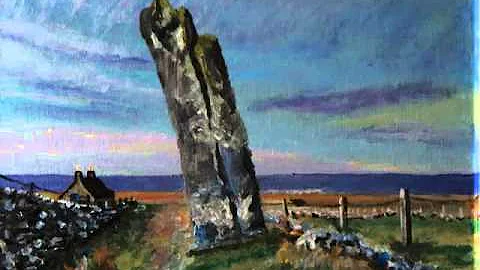 Patricia Hovey Art 2    Standing stones of Scotland