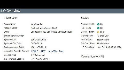 FIX UUID HP ProLiant MicroServer Gen8