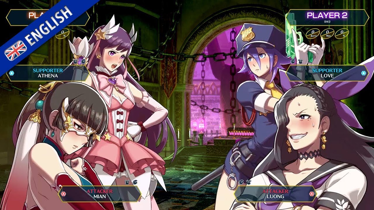 athena asamiya wallpaper SNK HEROINES Tag Team Frenzy - Knockout Duo! Luong & Mian! (Nintendo Switch, PS4) (EU - English)