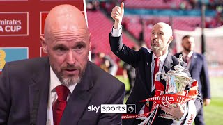 Erik ten Hag's honest response on his Manchester United future 👀