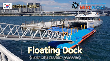 Floating Dock (Modular Dock / Jetty) for your boat.