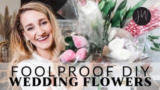 DIY Wedding Flowers MADE EASY?! 💐