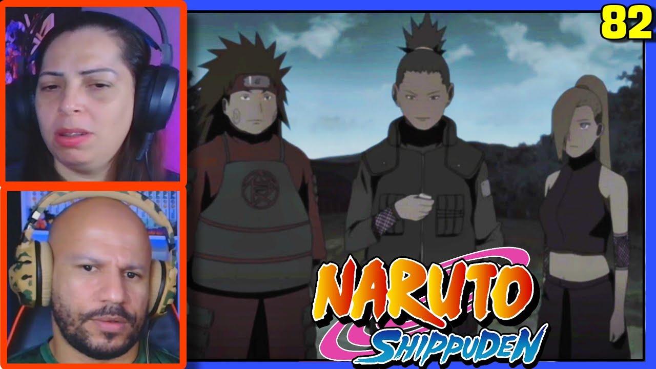 SHIKAMARU! NARUTO SHIPPUDEN EP 82 [REACT E ANÁLISE] YouTube